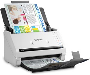 EPSON WorkForce DS-530 with Flatbed Conversion Kit 