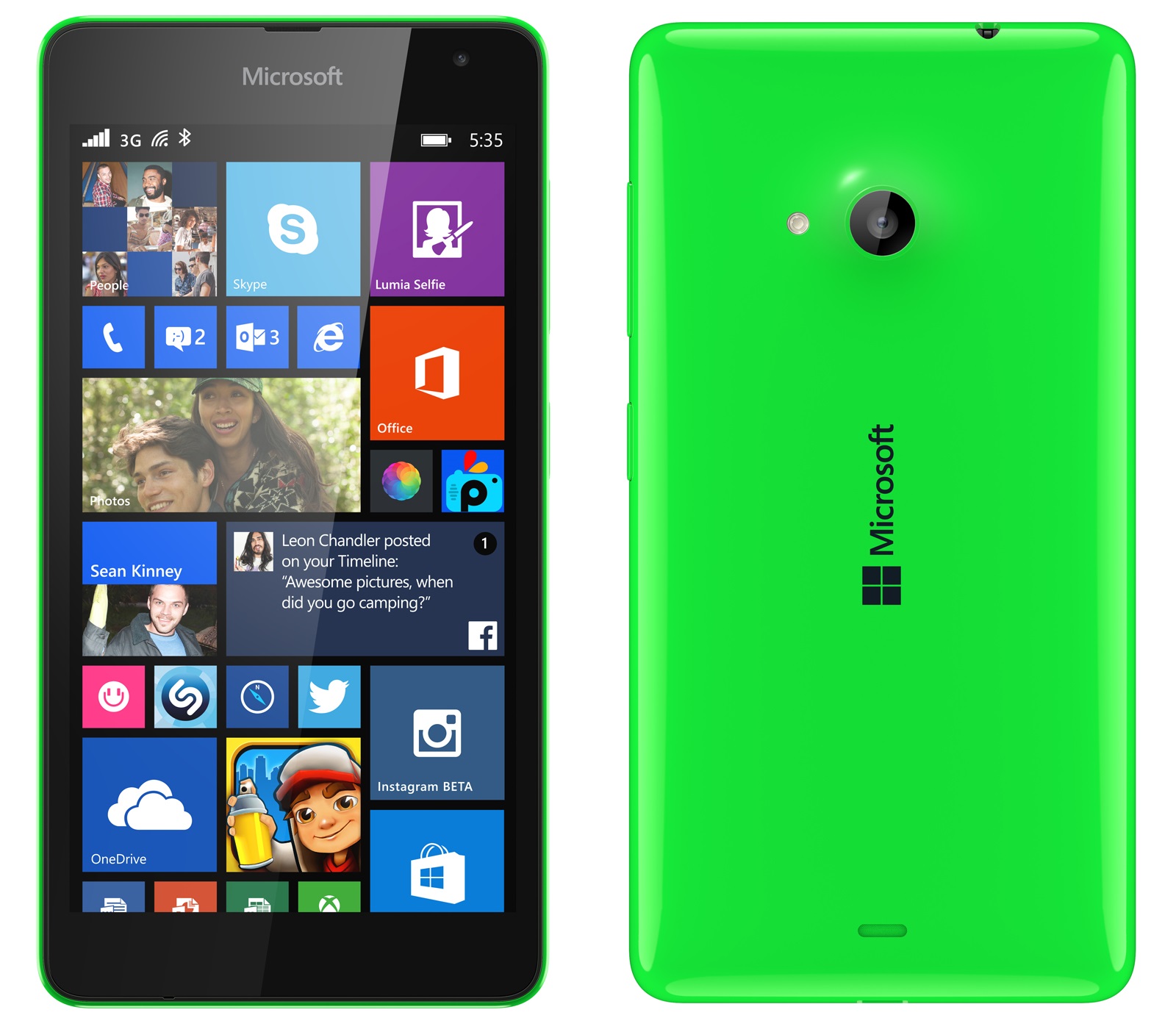 MICROSOFT Lumia 535 Мобильный телефон Dual Sim - eshop.md