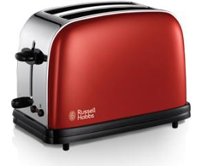RUSSELL HOBBS 18951-56/RH Colours Range Toaster - Red 