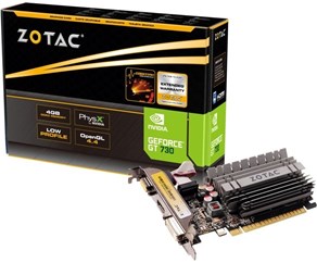 ZOTAC GeForce GT730 Zone Edition 4GB GDDR3 