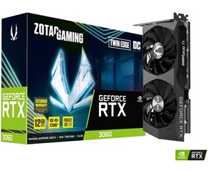 ZOTAC GeForce RTX 3060 Twin Edge OC 12GB GDDR6 (ZT-A30600H-10M) 